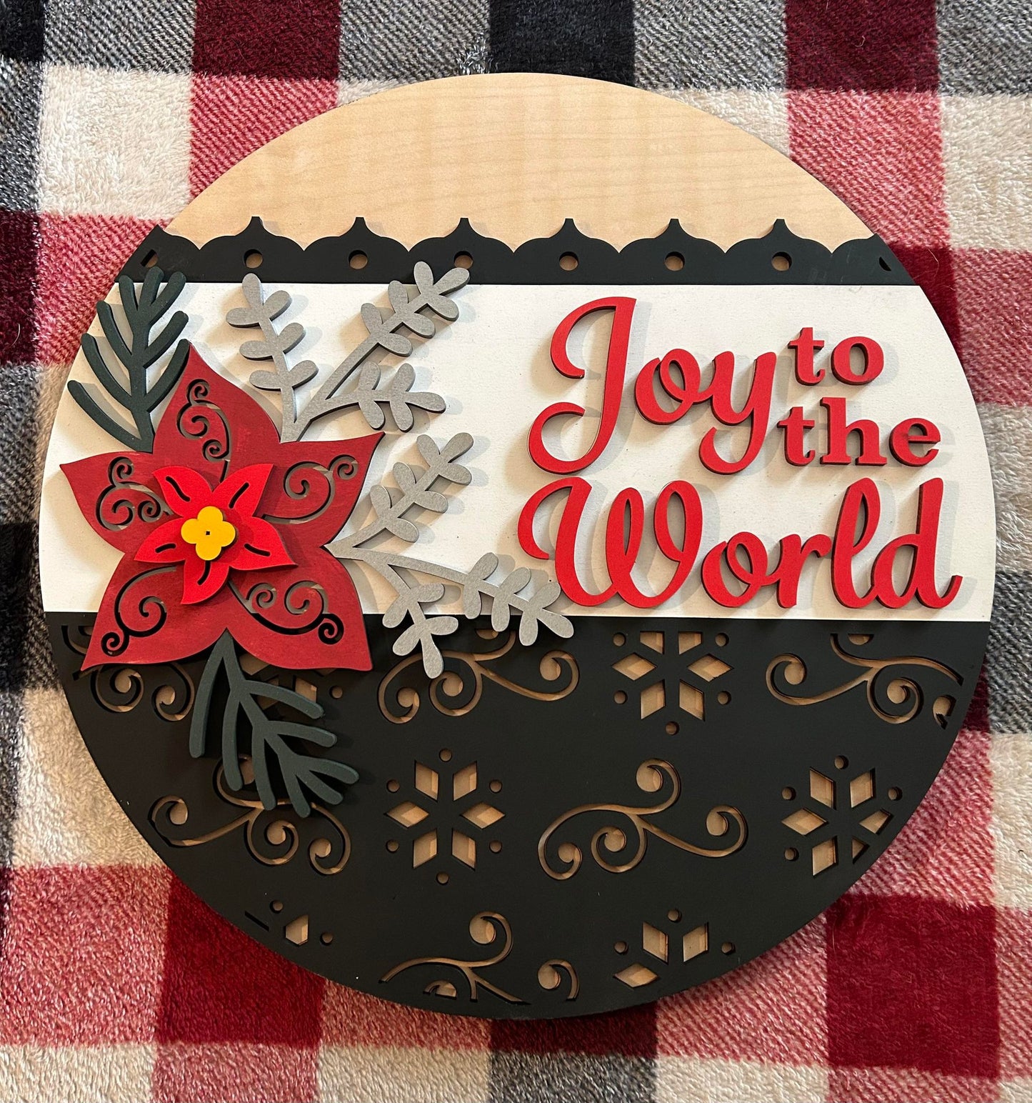 Joy to the World Door Hanger